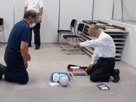 救命救急法受講風景