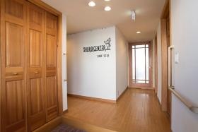 事業所のエントランス