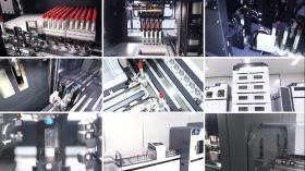 装置内部です。このような商品を製造しています。