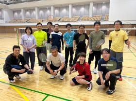 バドミントン含め６つのサークルが絶賛活動中