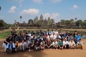 設立５０周年カンボジア社員旅行