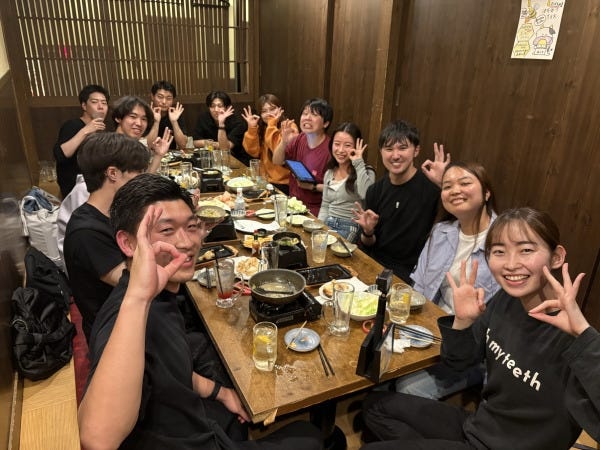 平均年齢28歳の若いくて勢いのある組織です！