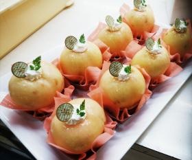 桃のコンポート