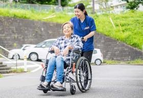 仕事風景（おはなぽっぽホームナーシング＆リハビリテーション）