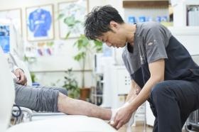 仕事風景（薬師台おはな接骨院＆鍼灸マッサージ院）