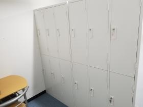 各個人専用ロッカー完備！