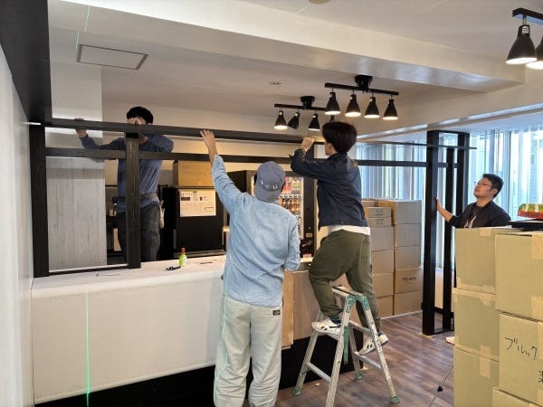 時には現場のお手伝いもお願いします!