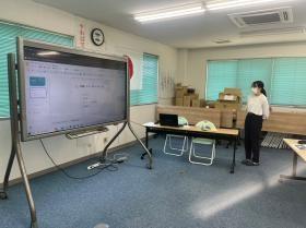 職場体験学習１ 地元中学生を対象に毎年実施しています。
