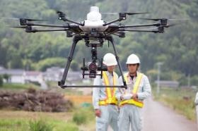ドローン搭載型赤外線カメラ調査