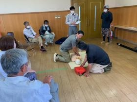 応急手当をみんなで学びました！