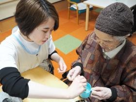 ケアハウス利用者様と