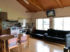 ホールの談話スペースです。