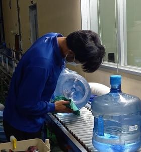 アクアマジック事業部 ウォータープラント 目視作業