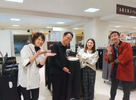 試着販売会の様子