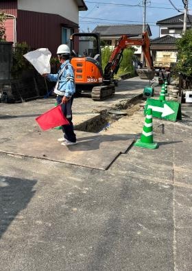 警備の様子です！