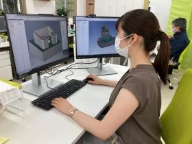 ＣＡＤ／ＣＡＭソフトを使用してプログラムを作成
