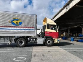 作業風景 トラック乗務