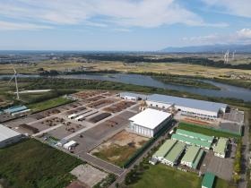 能代工場 製材工場エリア