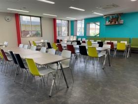 広々とした研修ルームで、充実の研修内容を実施しております。