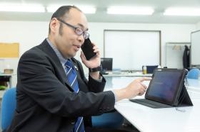 ルート営業職 業務使用ツールは貸与となります。