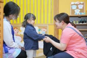 院内保育園併設（働くママ・パパを応援）