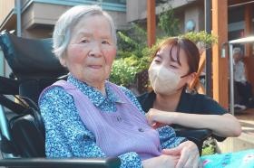 利用者さんとのひととき