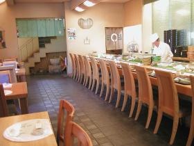 店内カウンター