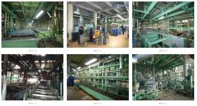 製造ラインが６ラインあります