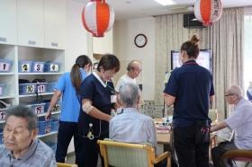 デイサービス 介護一コマ