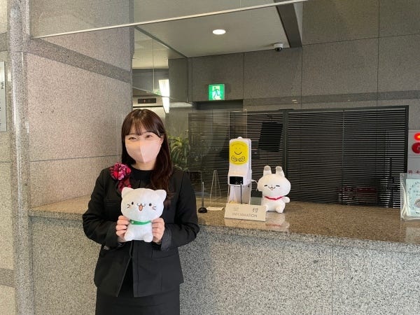 受付事務・本社ビルの受付事務（残業なし・未経験OK）