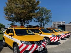道路巡視業務で乗務するパトロールカーです。