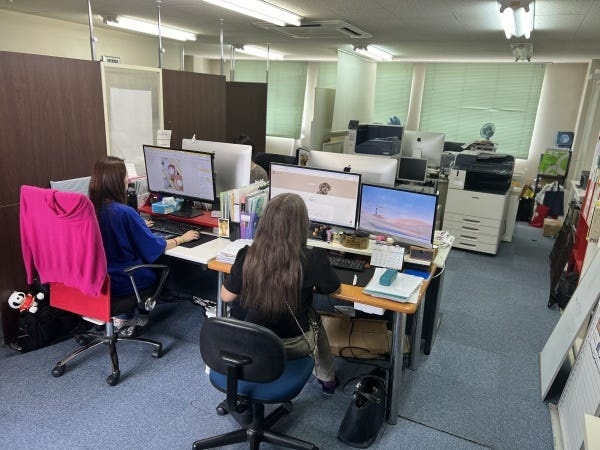 女性か活躍できる職場です。