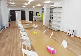 就労継続支援Ｂ型ＴＯＤＡＹ南品川の事業所内です。