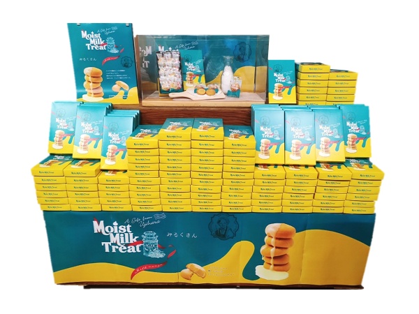 【新商品みるくさん】西洋風の和菓子の乳菓。口の中に広がるミルクの味が至福の時をお届けします。