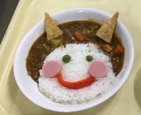 愛情いっぱいの給食