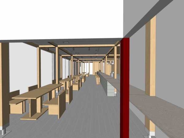 改装のイメージパース