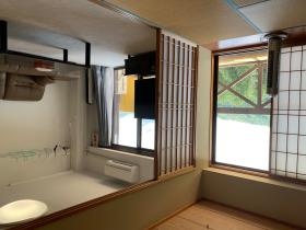 保養所 ユニテック木曽駒 和室 リビング エアコン完備