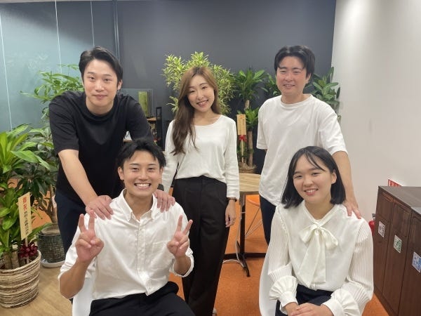 一緒に働くメンバーです。