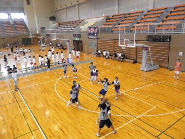 体育館のご利用状況例です。