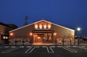 レンガ倉庫をモチーフとしたおしゃれな外観