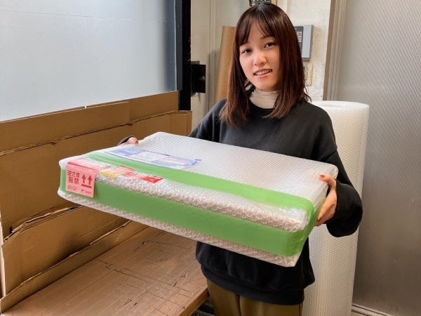 内勤業務の一つ梱包作業♪