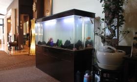 ホテルへ納品。