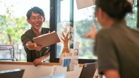 スタッフの様子