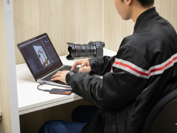 必要なのは、写真撮影が好きだという気持ち。機材はすべて揃っているため、身一つで挑戦できる環境が整っていることも魅力の一つです。