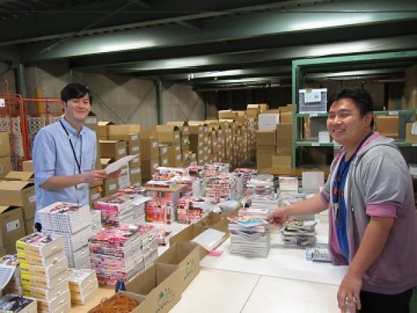 物流マネジメント・コミック等を扱う倉庫マネジメント業務（未経験歓迎・社割有）