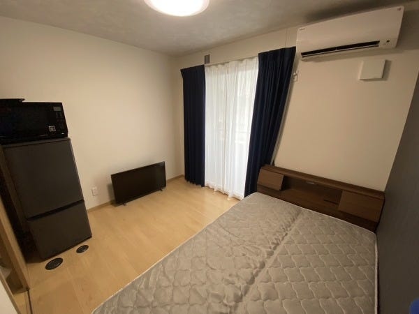 2023年新設の社員寮を完備。家具家電も備わっているので、すぐに新生活をスタートできます。