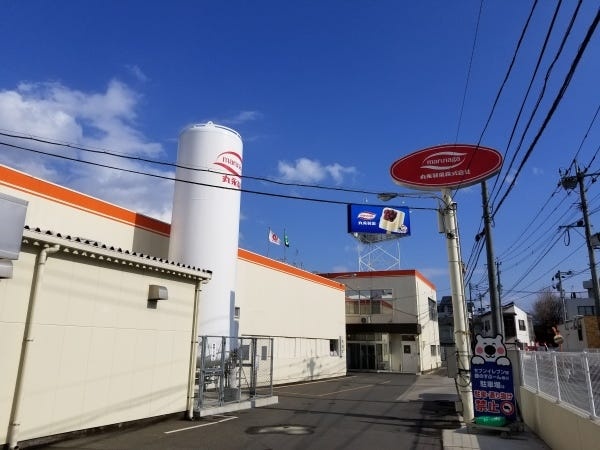 入社時の研修先である本社・久留米工場です。工場の製造工程と開発職の研修を行います。