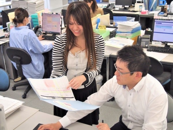 誰でも気軽に話せる職場環境♪