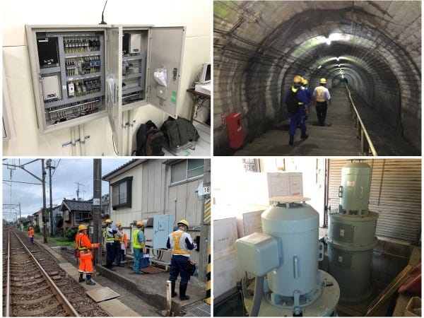 雪国のある鉄道事業者様で、消雪設備の集中監視に弊社のシステムをご採用いただいております。