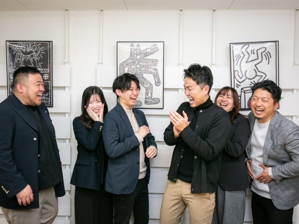 メンバーは20代・30代中心にフランクな職場環境です◎